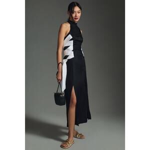 NWT Anthropologie Maeve Lace-Up Crewneck Dress - Size 6